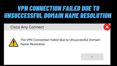 vpn 360 connect failed